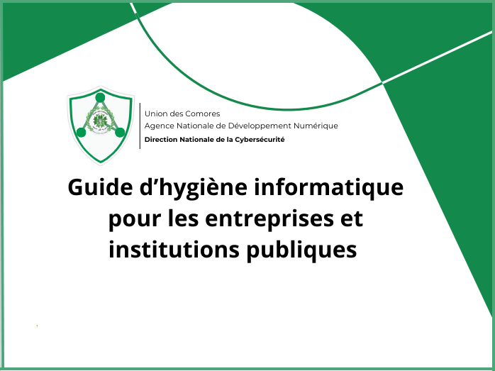 Guide d’hygiène informatique